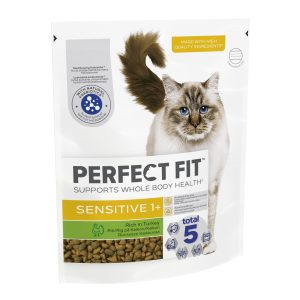 1.4kg Perfect Fit Sensitive 1+ Runsas kalkkunarikas kissan kuivaruoka