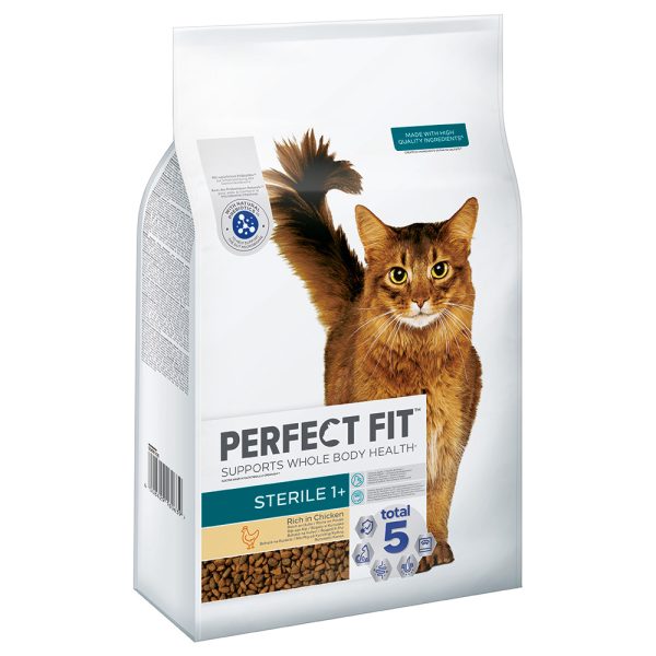 7kg Perfect Fit Sterile 1+ Rich in Chicken kissan kuivaruoka