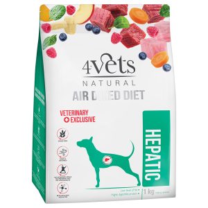 1kg 4Vets Natural Canine Hepatic koiran kuivaruoka