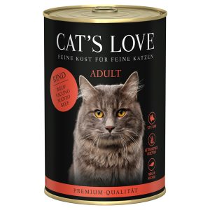 12x400g nauta Cat's Love kissan märkäruoka