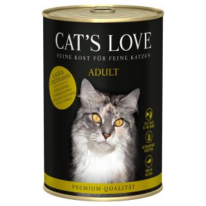 12x400g vasikka & kalkkuna Cat's Love kissan märkäruoka