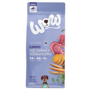 2x6kg Adult lammas WOW koiran kuivaruoka