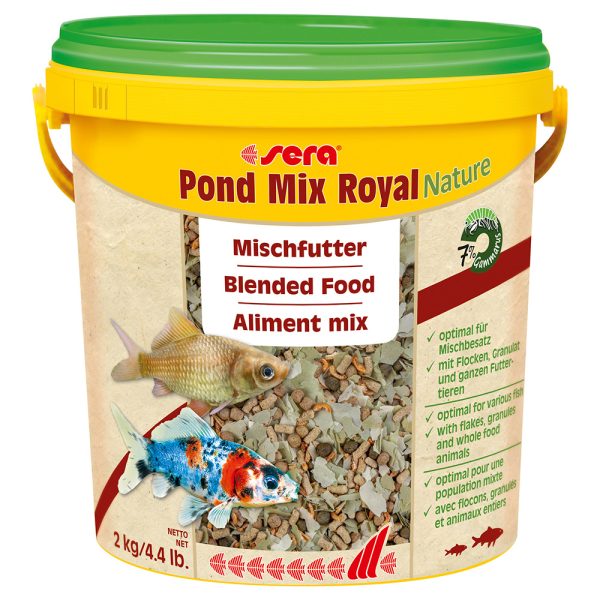 2x10l Pond Mix Royal Nature Sera kalanruoka
