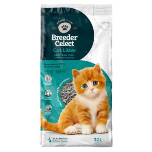 30l paperipellettikuivike kissoille Breeder Celect