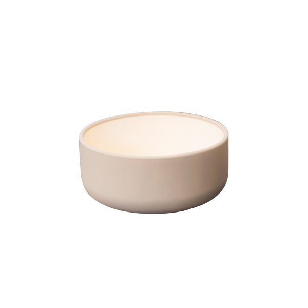 TIAKI Premium -silikonikuppi, hiekka 350 ml, Ø11cm kissa