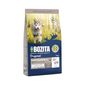 2x3kg Original Puppy & Junior XL lammas Bozita koiran kuivaruoka