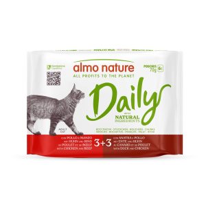 24 x 70 g Almo Nature Daily Menu Pouch lajitelma