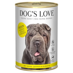 6x 400g Dog's Love Adult Chicken koiran märkäruokaa