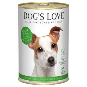 6x 400g Dog's Love Adult Riista märkäruokaa koirille