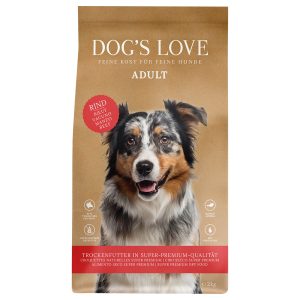 2kg Dog´s Love Adult Beef koiran kuivaruoka