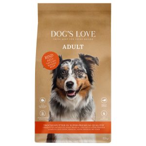 12kg Dog´s Love Adult Beef koiran kuivaruoka