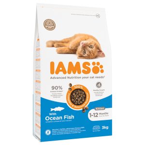 3kg merikala IAMS for Vitality Kitten -kissanruoka