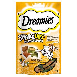 6x55g Shakeups Multivitamins siipikarja-piknik Dreamies kissanherkku