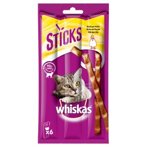 14x36g Sticks runsaasti kanaa Whiskas kissanherkku
