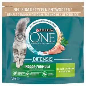 1,4kg Indoor Formula Purina ONE kissanruoka