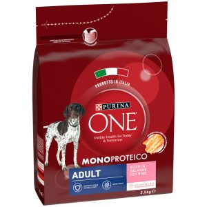 2,5kg Adult Mono-Protein lohi Purina ONE koiran kuivaruoka