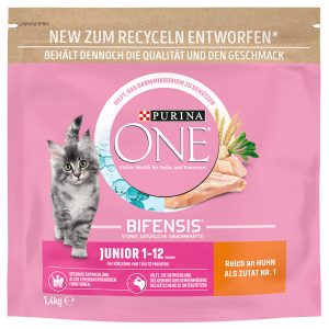 1,4kg Junior Purina ONE -kissanruoka