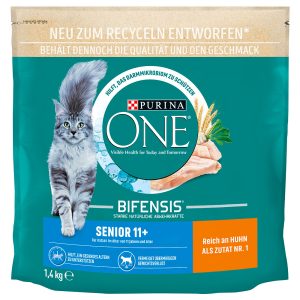 1,4kg Senior 11+ Purina ONE kissan kuivaruoka