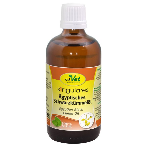 100ml cdVet Singular Egyptian Black Cumin Oil täydennysrehu koirille