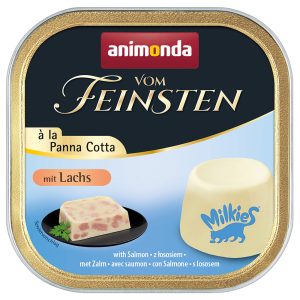 32x100g Vom Feinsten Adult à la Panna Cotta lohi Animonda kissalle