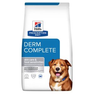 1,5kg Derm Complete riisi & kananmuna Hill’s Prescription Diet koiranruoka