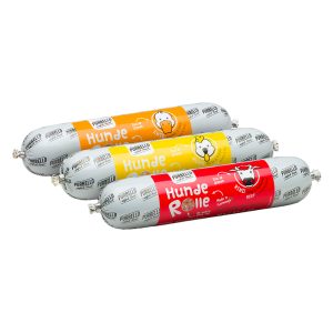 8x400g PURBELLO HundeRolle Lajitelma II koiran märkäruoka