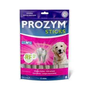 12 kpl Prozym RF2 Sticks suurille koirille (> 25 kg) Koiran välipalat
