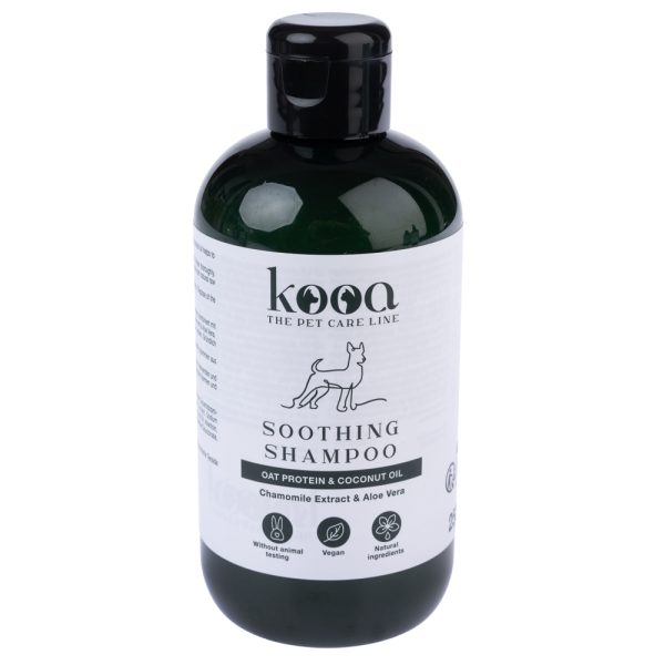 250 ml kooa rauhoittava koiranshampoo