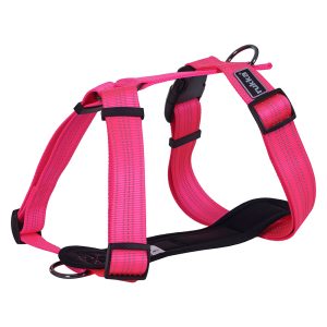 Rukka® Form Neon -valjaat pinkki L-koko koira
