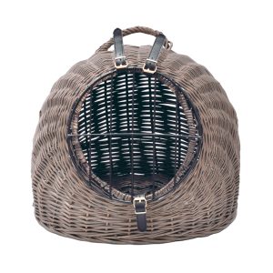 Aumüller-koriluola vintage-harmaa 55x40x45cm kissankujetuslaatikko
