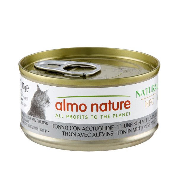 6x70g HFC Natural tonnikala & nuoret sardiinit Almo Nature kissanruoka