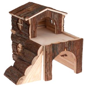 30x20x30cm jyrsijänmökki, kaksikerroksinen marsuille