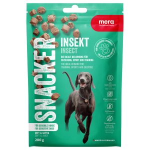 200g Mera Snacker Adult hyönteisherkut koiralle