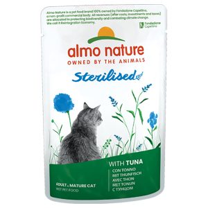 24x70g Sterilised  tonnikala Almo Nature Holistic -kissanruoka