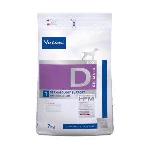 7kg Veterinary HPM Dog Dermatology Support D1 Virbac