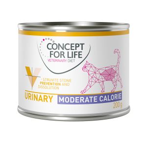 24x200g Veterinary Diet Urinary Moderate Calorie kana Concept for Life