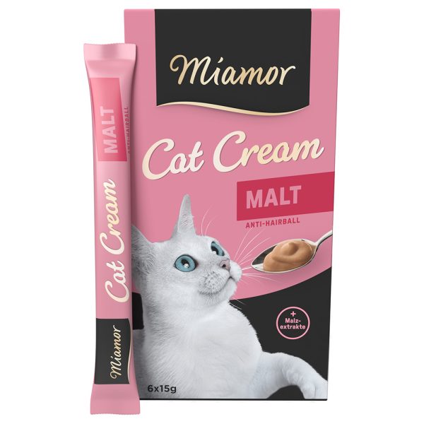 6x15g Cat Snack Malt-Cream Miamor kissalle
