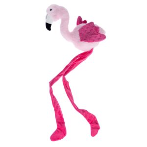 TIAKI Lisa long-legs Flamingo -koiranlelu 88 x 18 cm