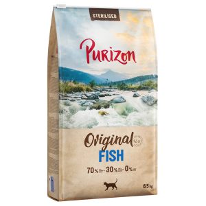 6.5 kg Sterilised Adult kala viljaton Purizon kissan kuivaruoka