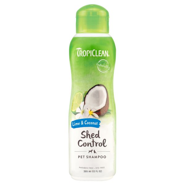 TropiClean Shed Control Lime & Cocoa -hoitoaine koiralle 355ml
