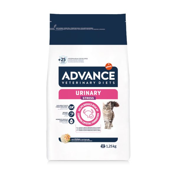 1,25kg Veterinary Diets Urinary Stress Affinity Advance kissan kuivaruoka