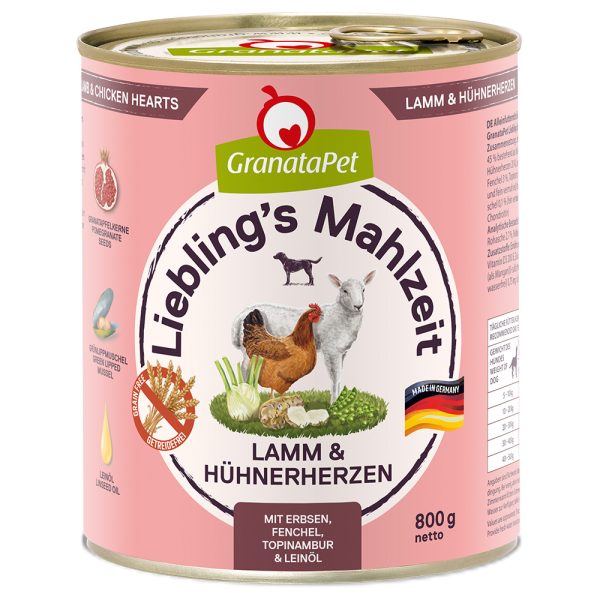 GranataPet lammas & kanansydän koiranruoka