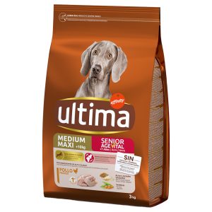 Ultima Medium / Maxi Senior Chicken - 3 kg