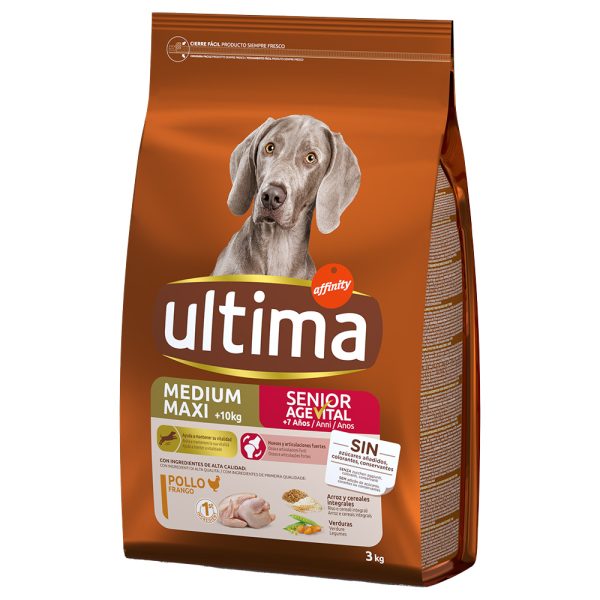 Ultima Medium / Maxi Senior Chicken - 3 kg