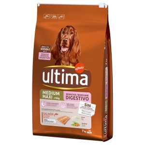 7kg Medium / Maxi Sensitive lohi Ultima koiran kuivaruoka