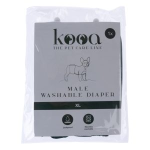 kooa pestävä vaippa uroskoirille, koko L