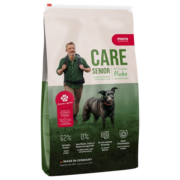 10kg MERA Care Senior kana koiran kuivaruoka
