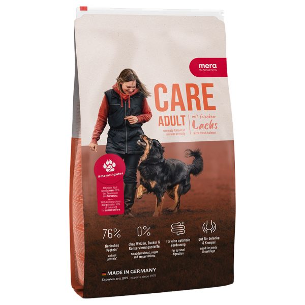 10kg Mera Care Adult lohi koiran kuivaruoka