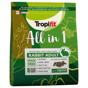 1,75kg All in 1 Rabbit Adult Tropifit kaninruoka