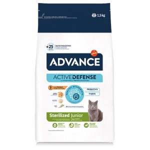 1,5kg Sterilized Junior 24 kana Affinity Advance kissanruoka